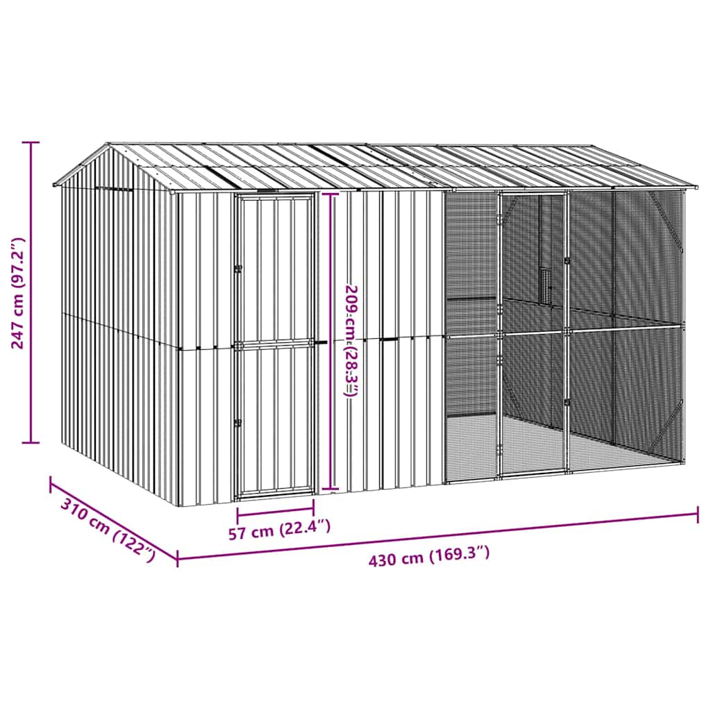 Fuglebur Antracit 430 - Billede 10