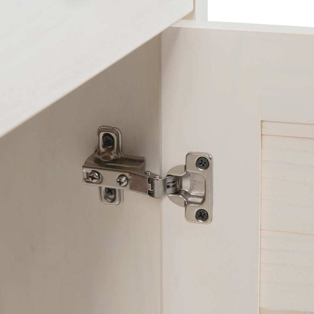 Badeværelsesskab VIGO 2 pcs Hvid og antik hvid 37 x 34 x 80 cm - Billede 9
