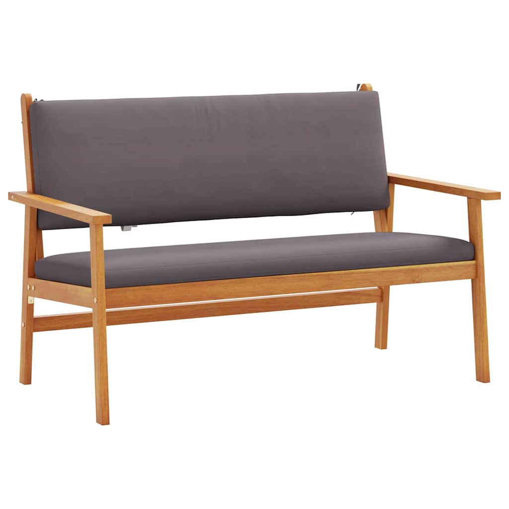 Havesofa Sæt 3 pcs Brun 120 x 65,5 x 79 cm Massivt Akacietræ - Billede 6