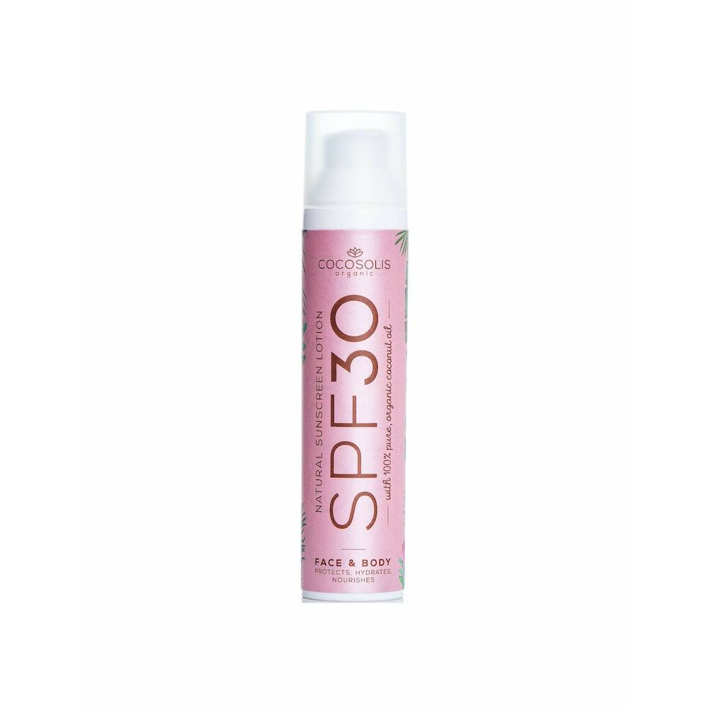 Solcreme Natural Face & Body Cocosolis Spf 30 (100 ml)