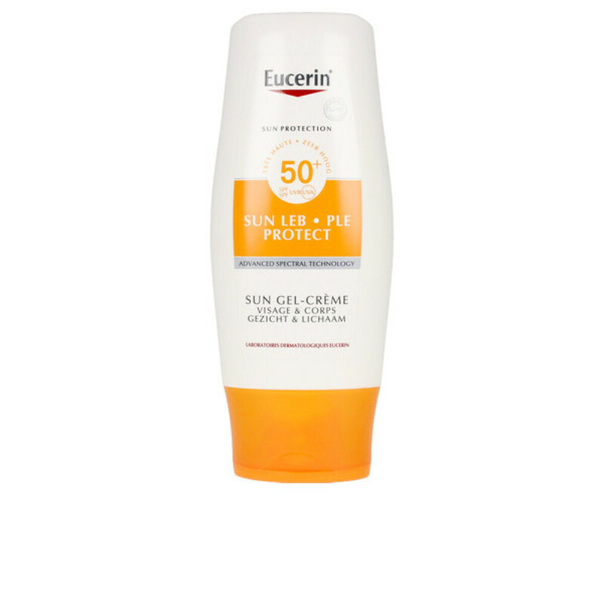 Solcreme til ansigtet Sun Leb Ple Protect Eucerin Spf 50+ 50+ (150 ml)