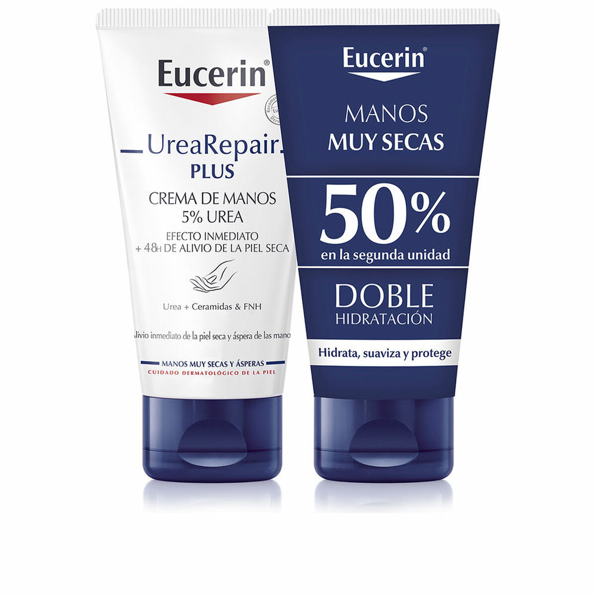 Håndcreme Eucerin Urearepair Plus Crema De Manos Urea Lote 75 ml 2 enheder