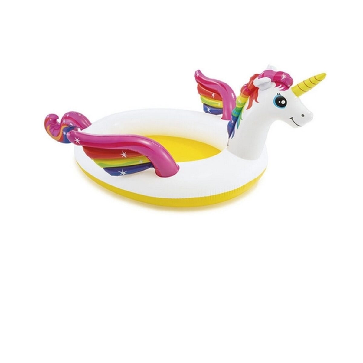Oppustelig Pool til Børn Unicorn (272 x 193 x 104 cm)