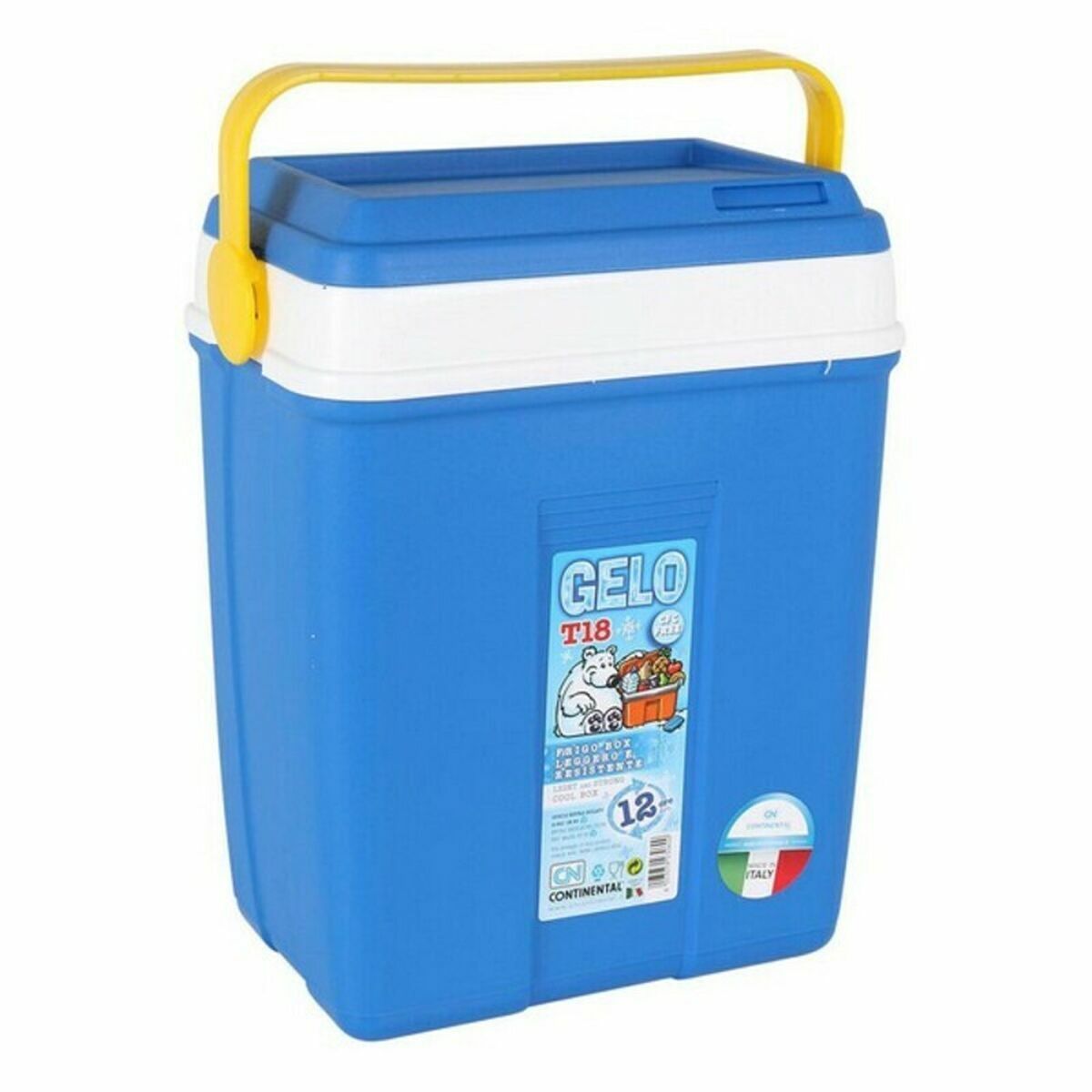 Transportabelt Køleskab Gelo 18 L Blå (30 x 20 x 37 cm) (18 L)