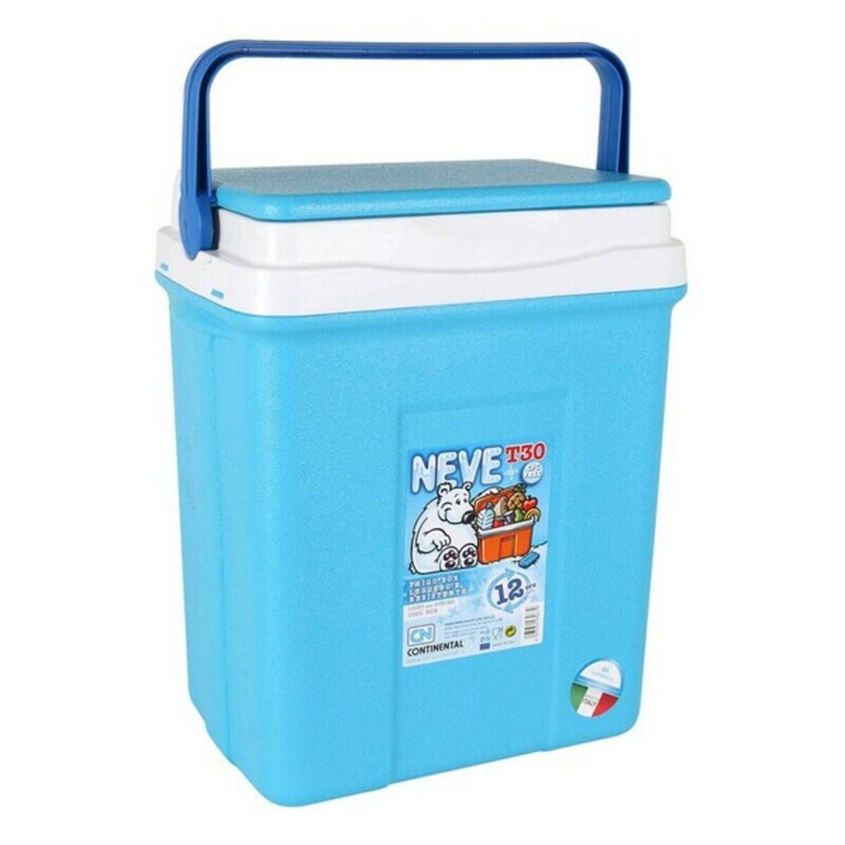 Transportabelt Køleskab Continental 3067 30 L Blå (30 L)