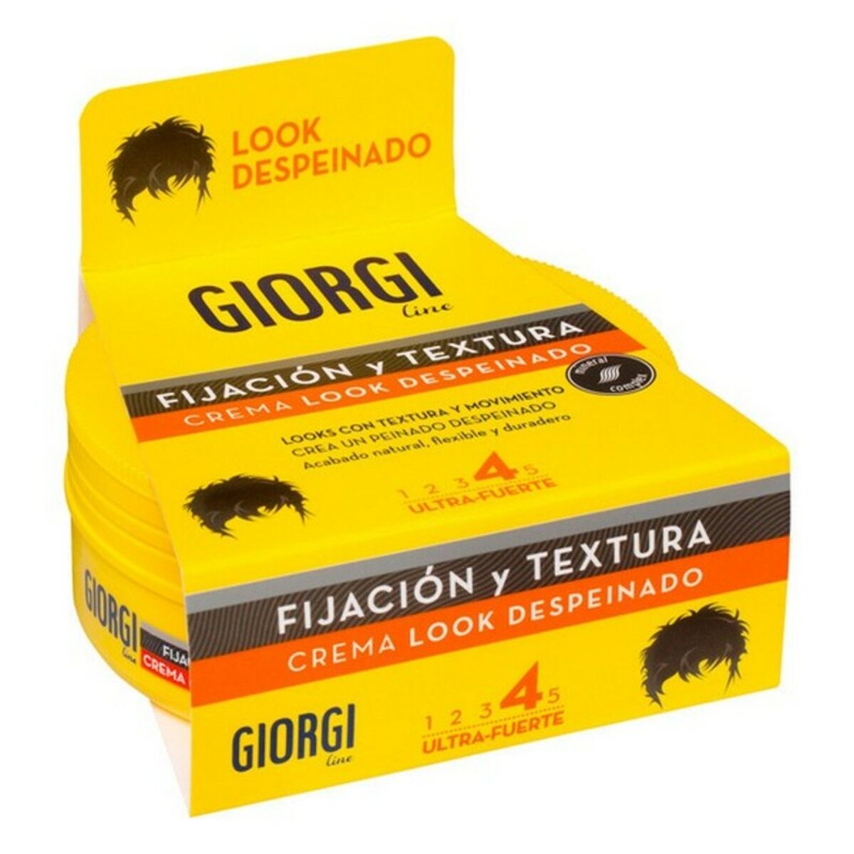 Ultra Stærk Fikseringscreme Giorgi Fijación Y Textura 125 ml