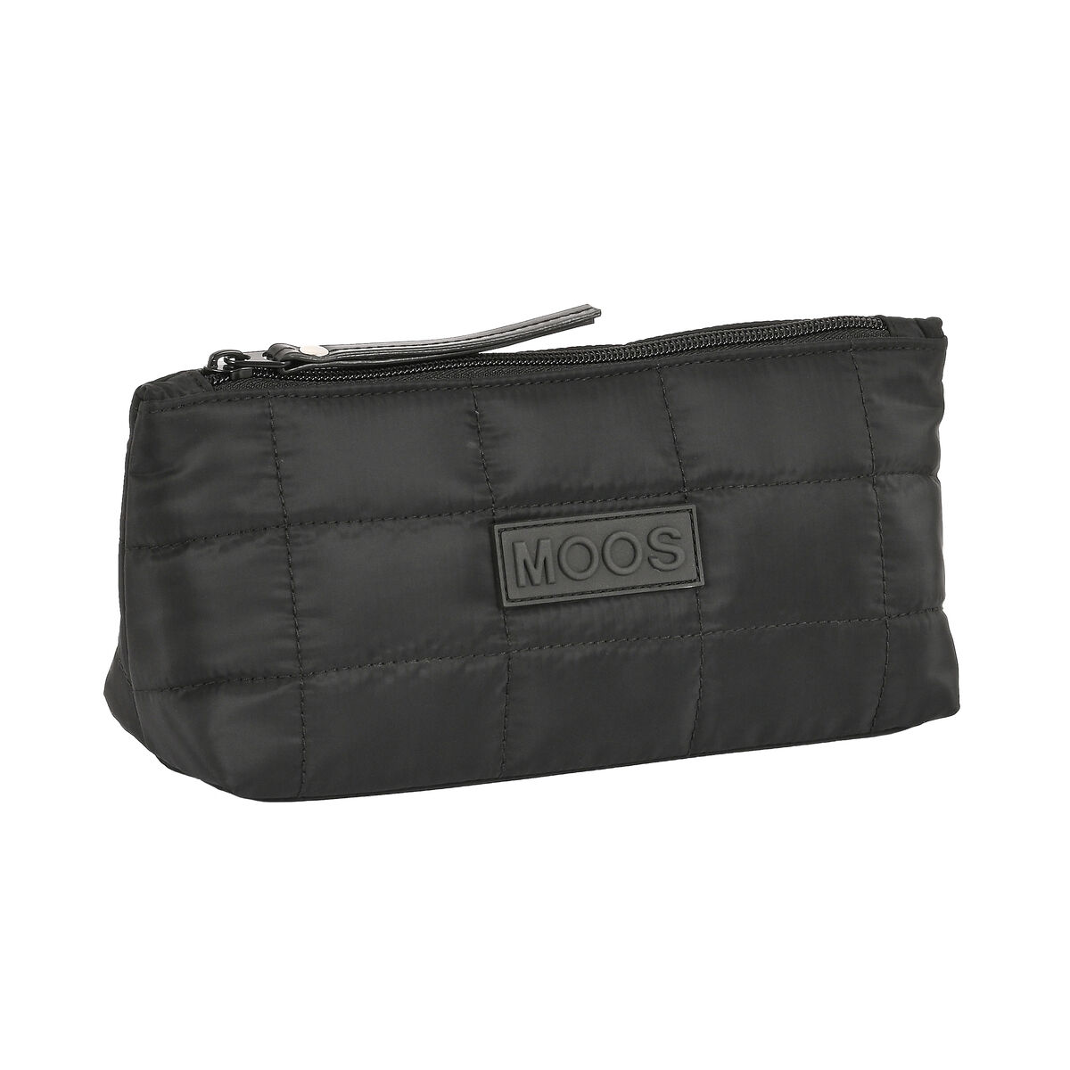 Skoletoilettaske Moos Negro Sort Med puder 23 x 12 x 8 cm