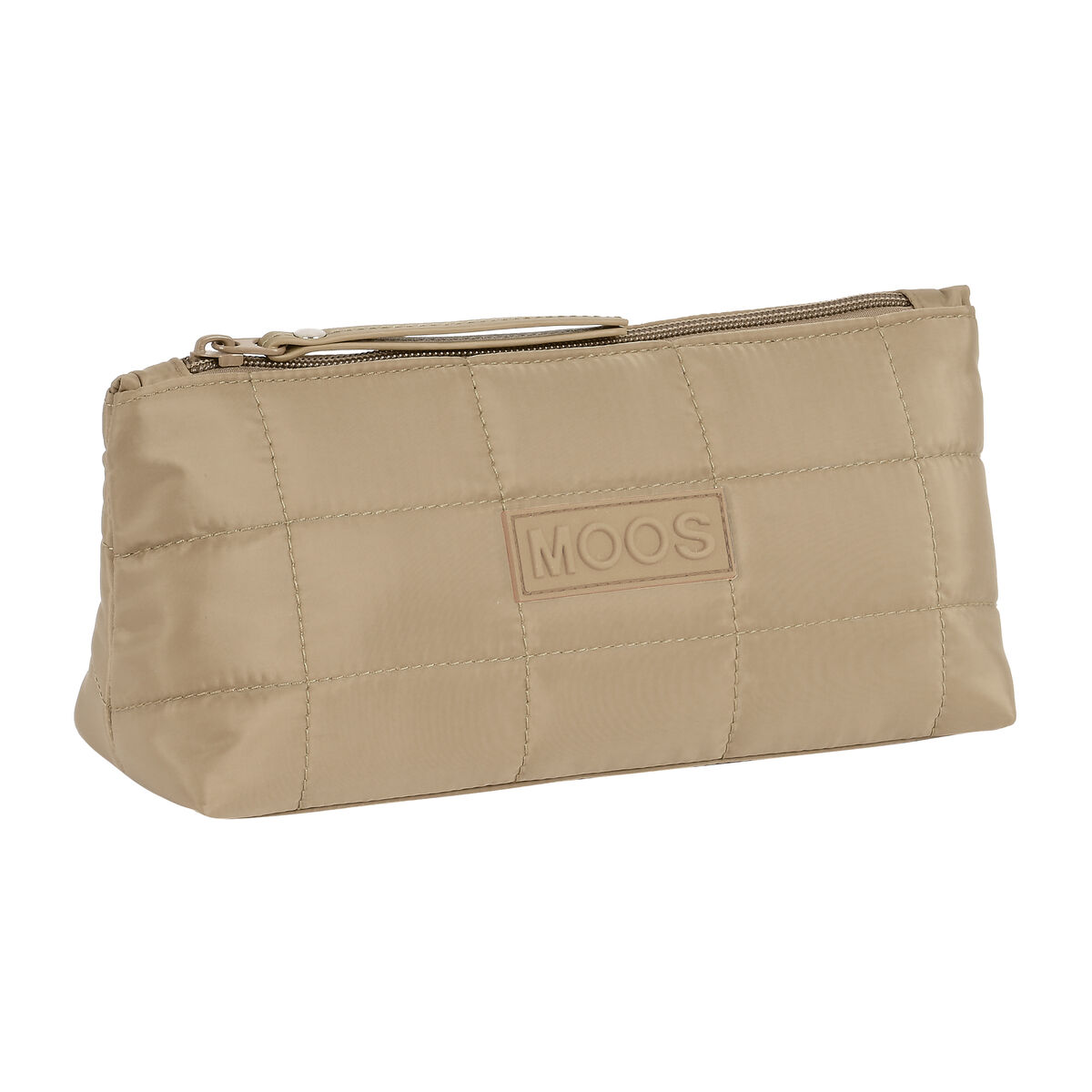 Skoletoilettaske Moos Camel Camel Med puder 23 x 12 x 8 cm