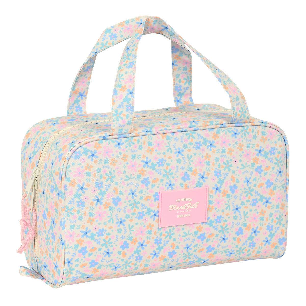Rejsetoilettaske BlackFit8 Blossom Multifarvet 31 x 14 x 19 cm