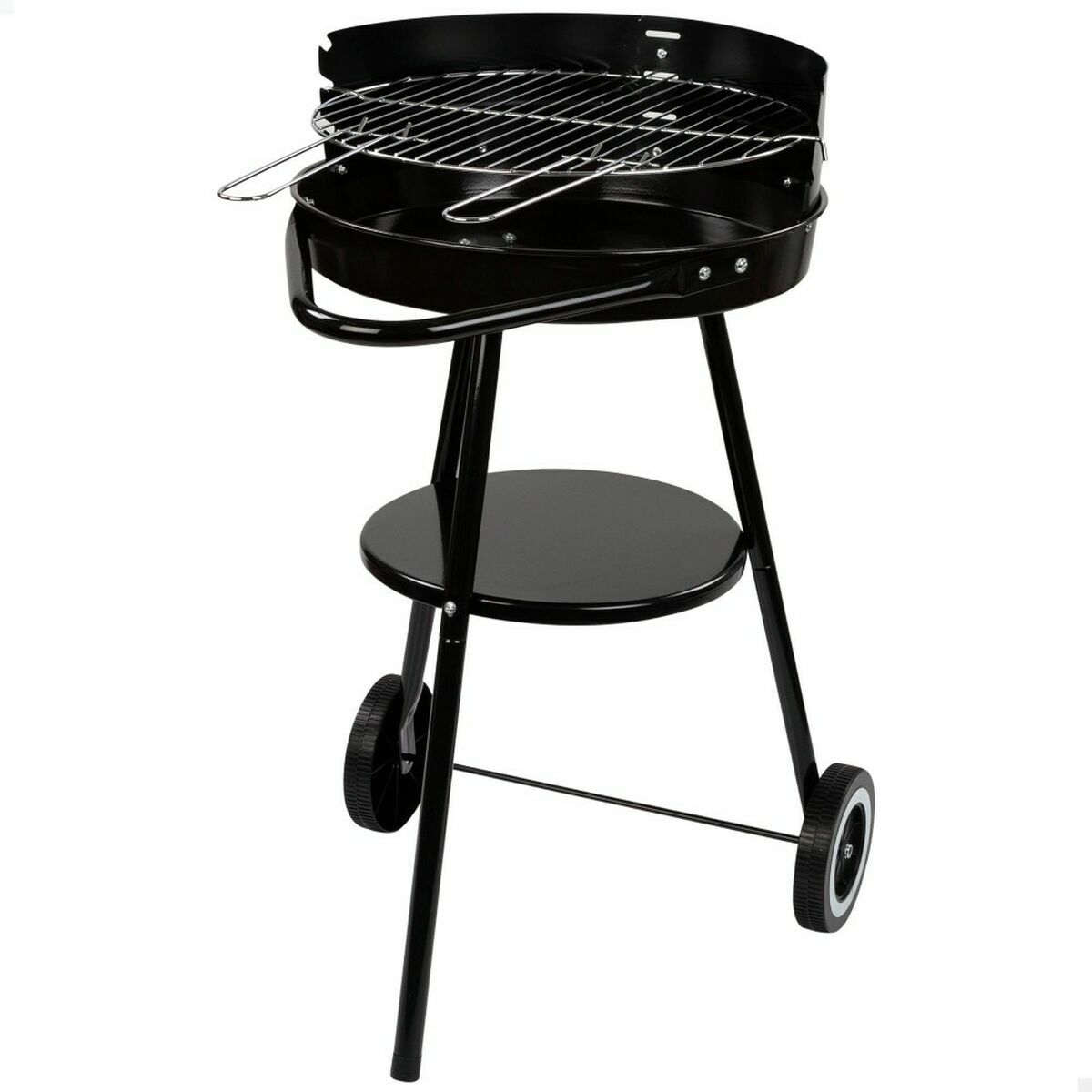 Kulgrill med hjul Aktive Sort (Refurbished B)