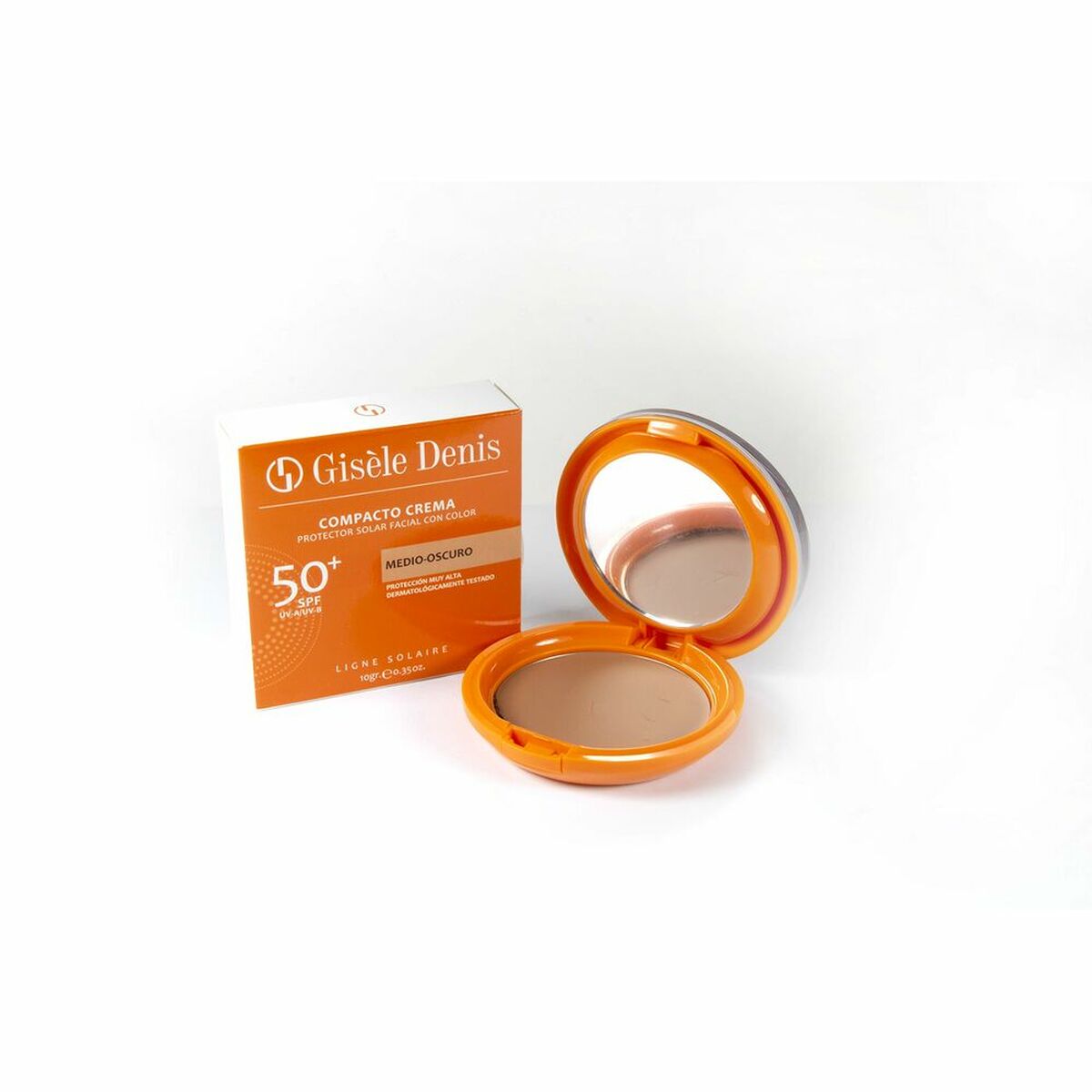 Solcreme til ansigtet Gisele Denis Spf 50+ Mørk (10 g)