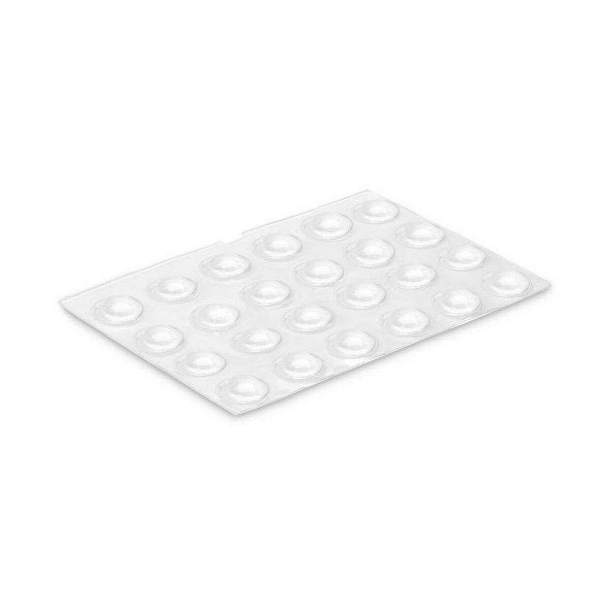Dørstopper Inofix 8 x 2,2 mm Beskyttelse mod stød 25 enheder Gennemsigtig PVC