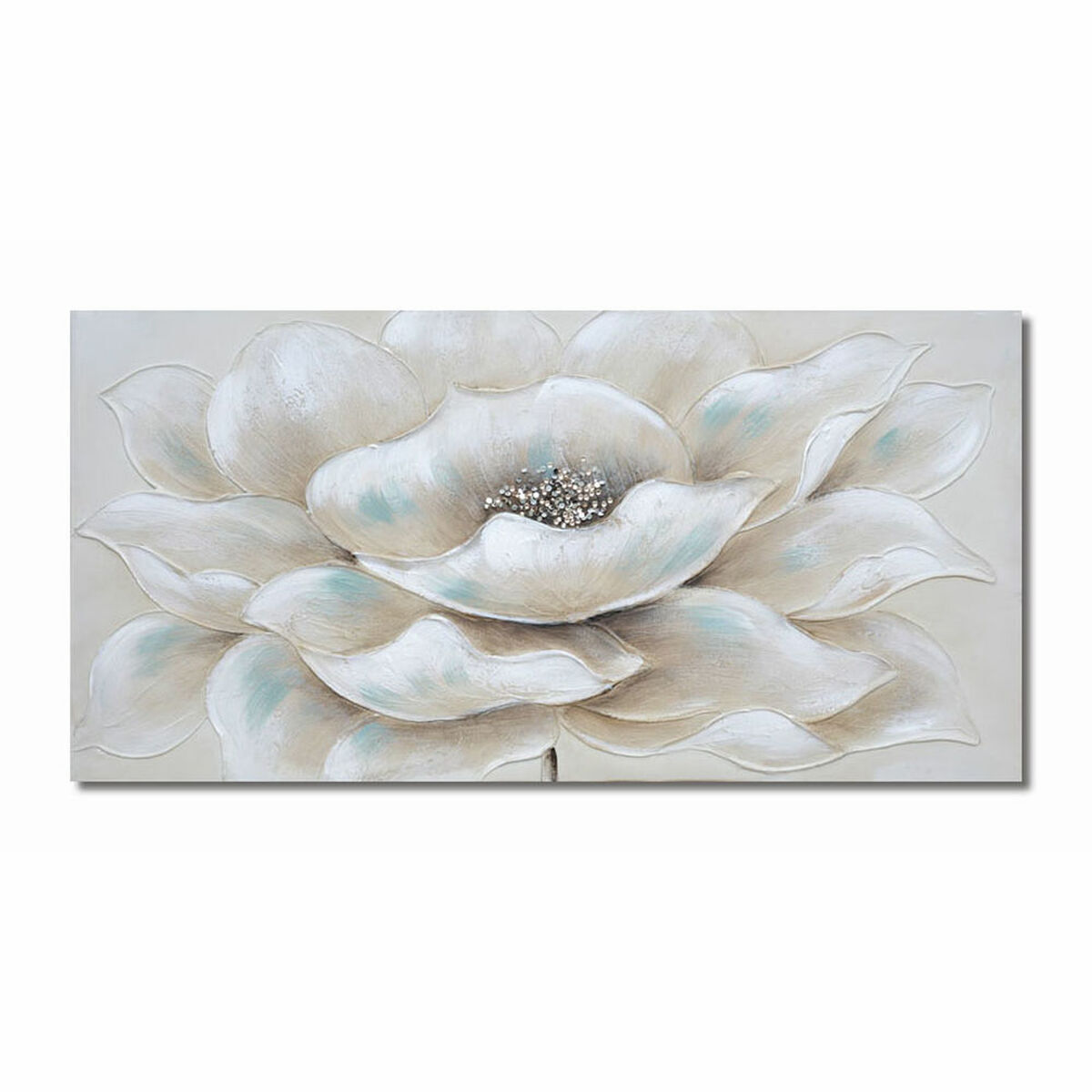 Lærred DKD Home Decor Floral (Refurbished A)