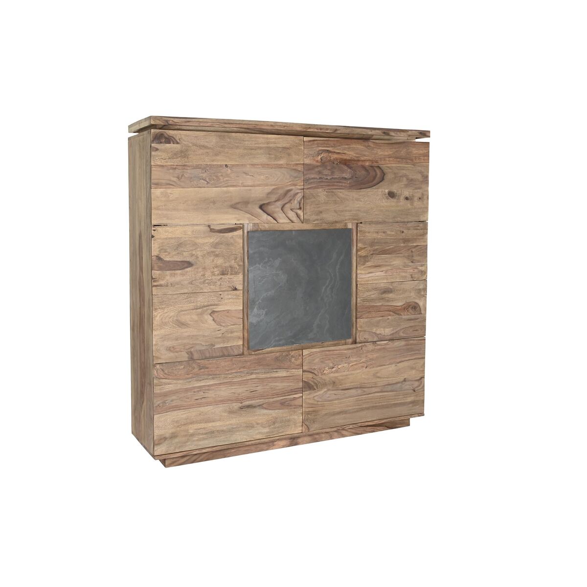 Skab DKD Home Decor Træ Brun (145 x 40 x 155 cm)