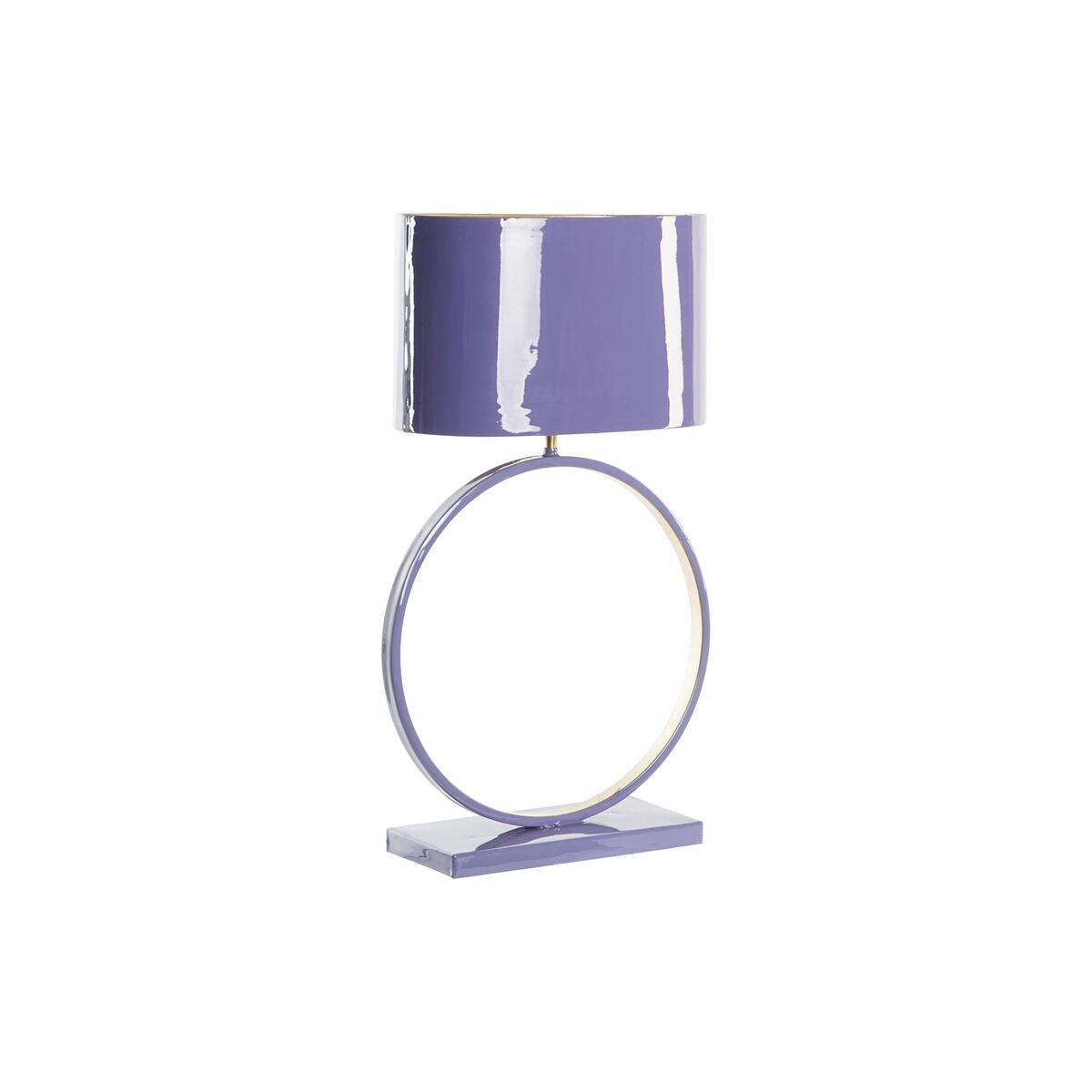 Bordlampe DKD Home Decor Blå Jern 50 W (41 x 20 x 71 cm)