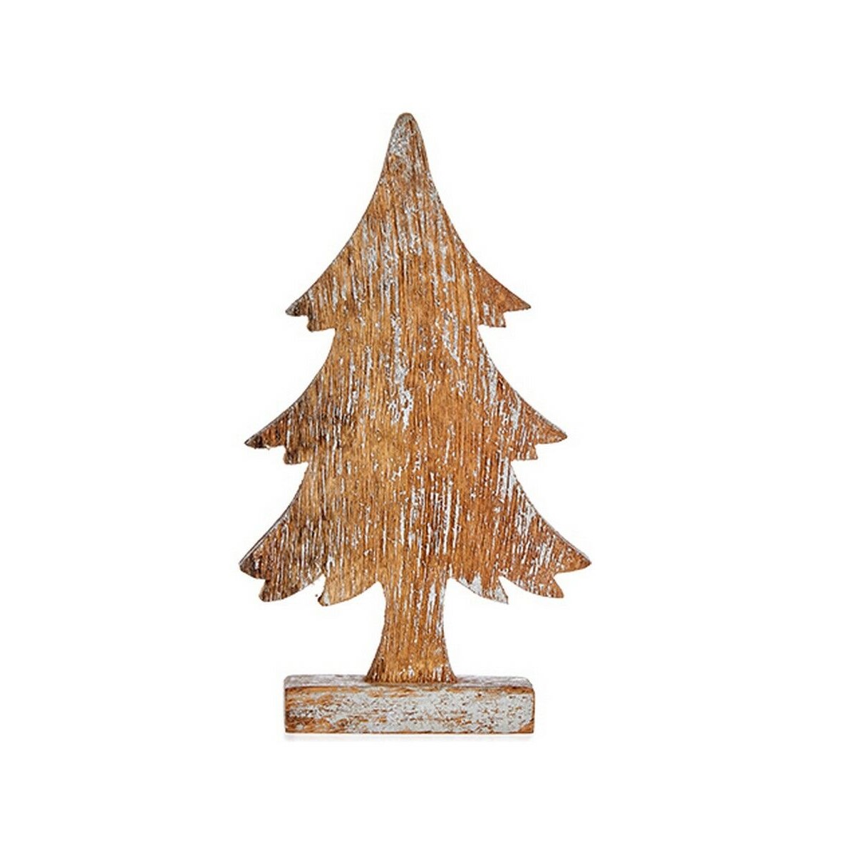 Juletræ Krist+ Brun Sølvfarvet Sølv Træ 5 x 31 x 15 cm