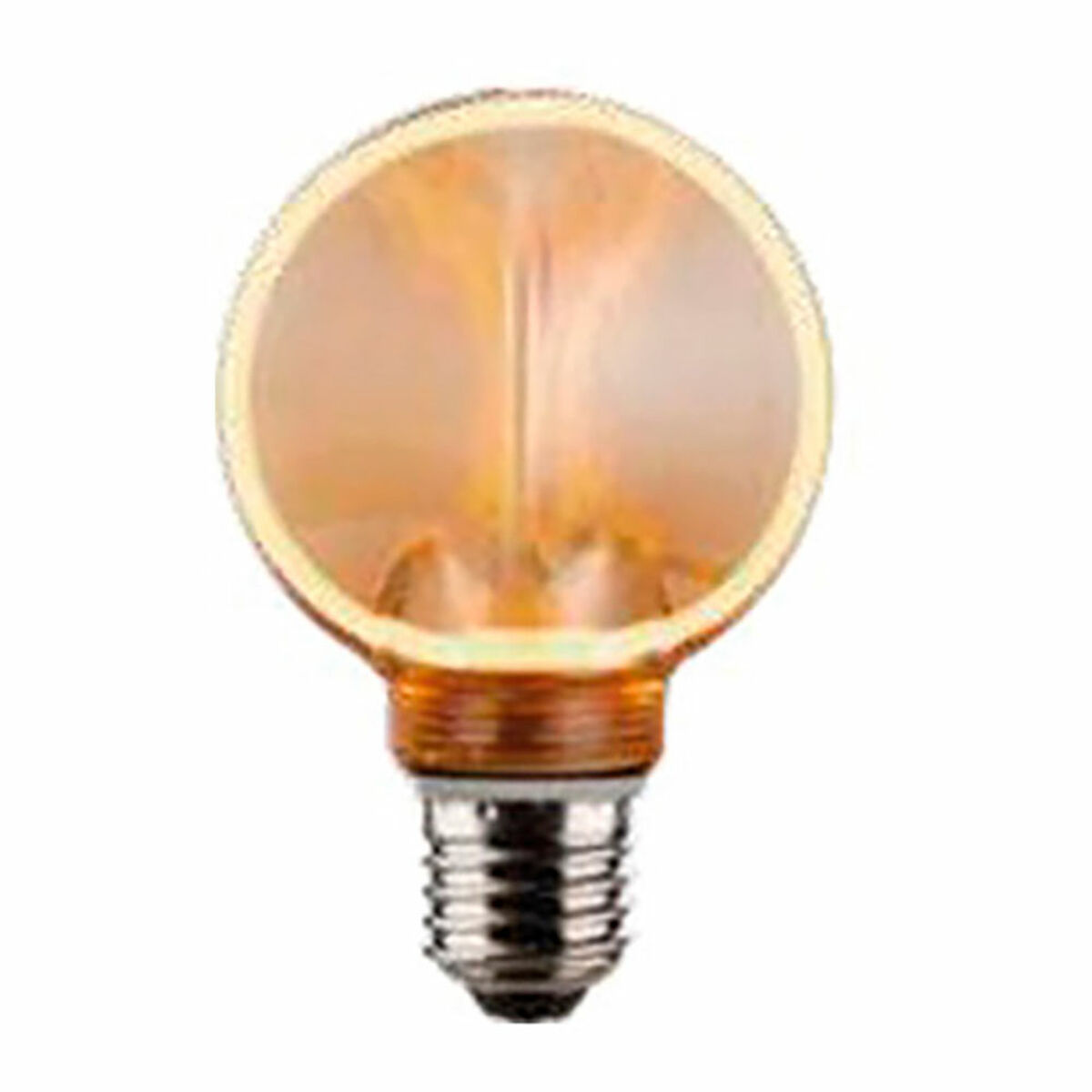 LED-lampe Fbright g80 4 W E27 220 lm Gylden Dekorativ (1800 K)
