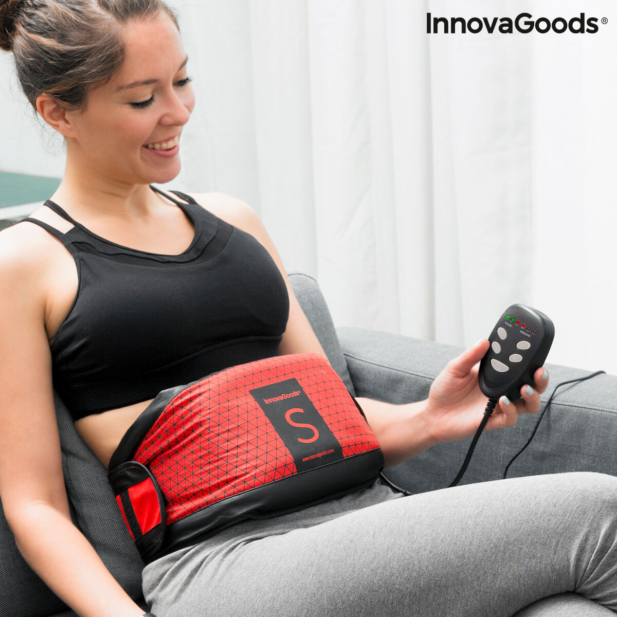 Sportsbælte InnovaGoods IG811365 Rød (Refurbished A)