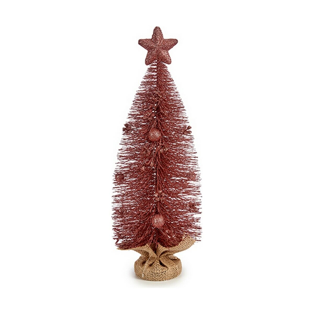 Juletræ med stjerne Krist+ Pink 13 x 41 x 13 cm