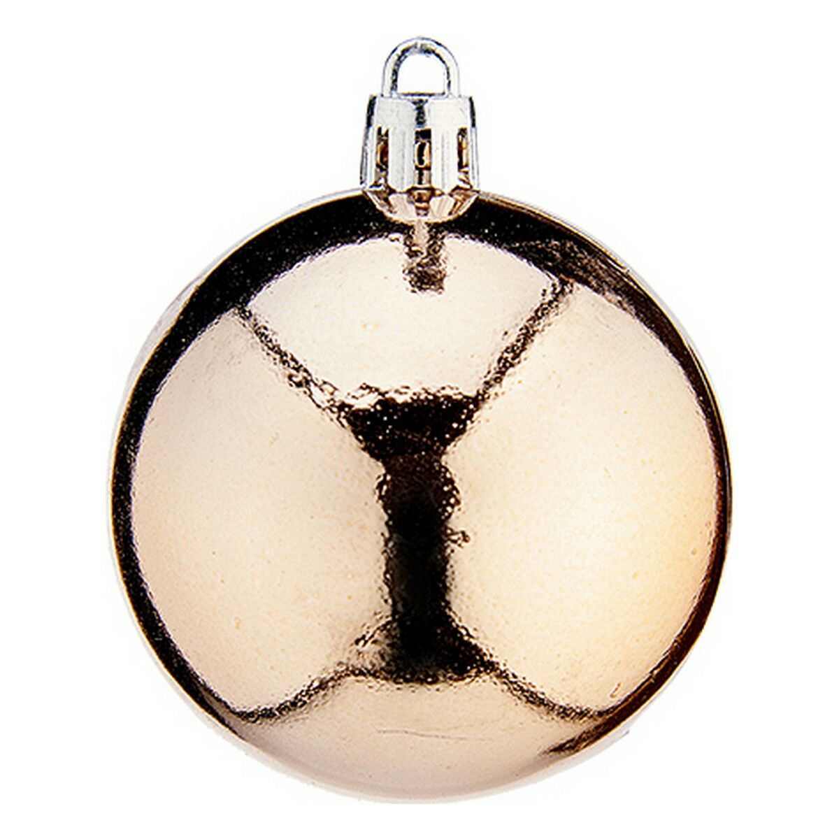 Julekugler Krist+ 00477-6 Champagne PVC Ø 6 cm 24 enheder