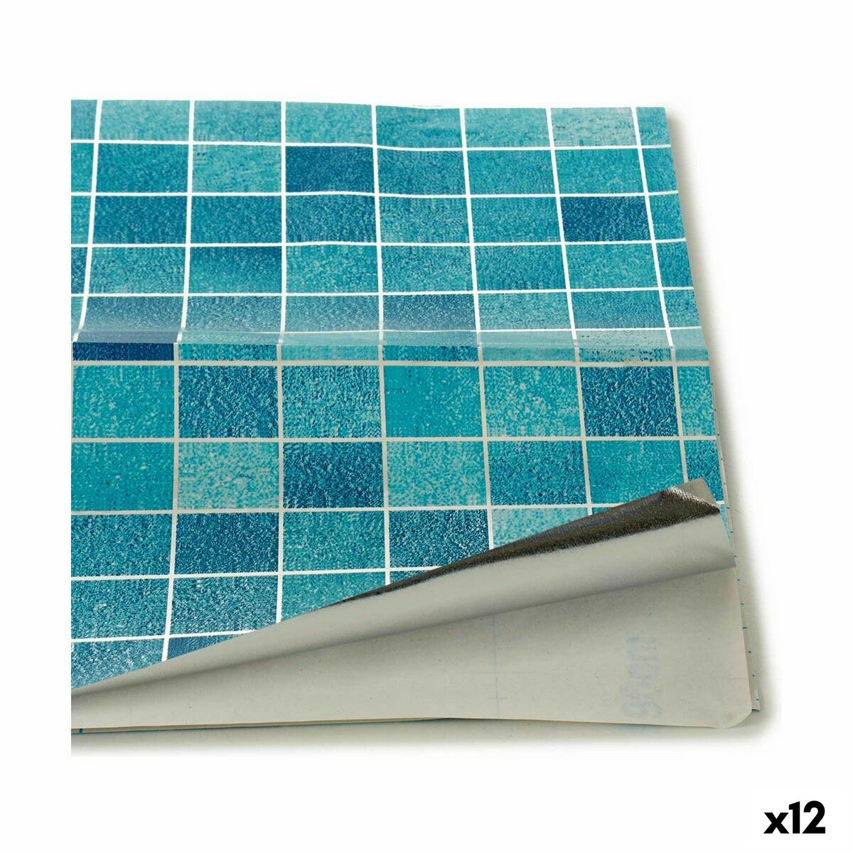 gummeret papir Kvadratov 60 x 90 x 1 cm 12 enheder