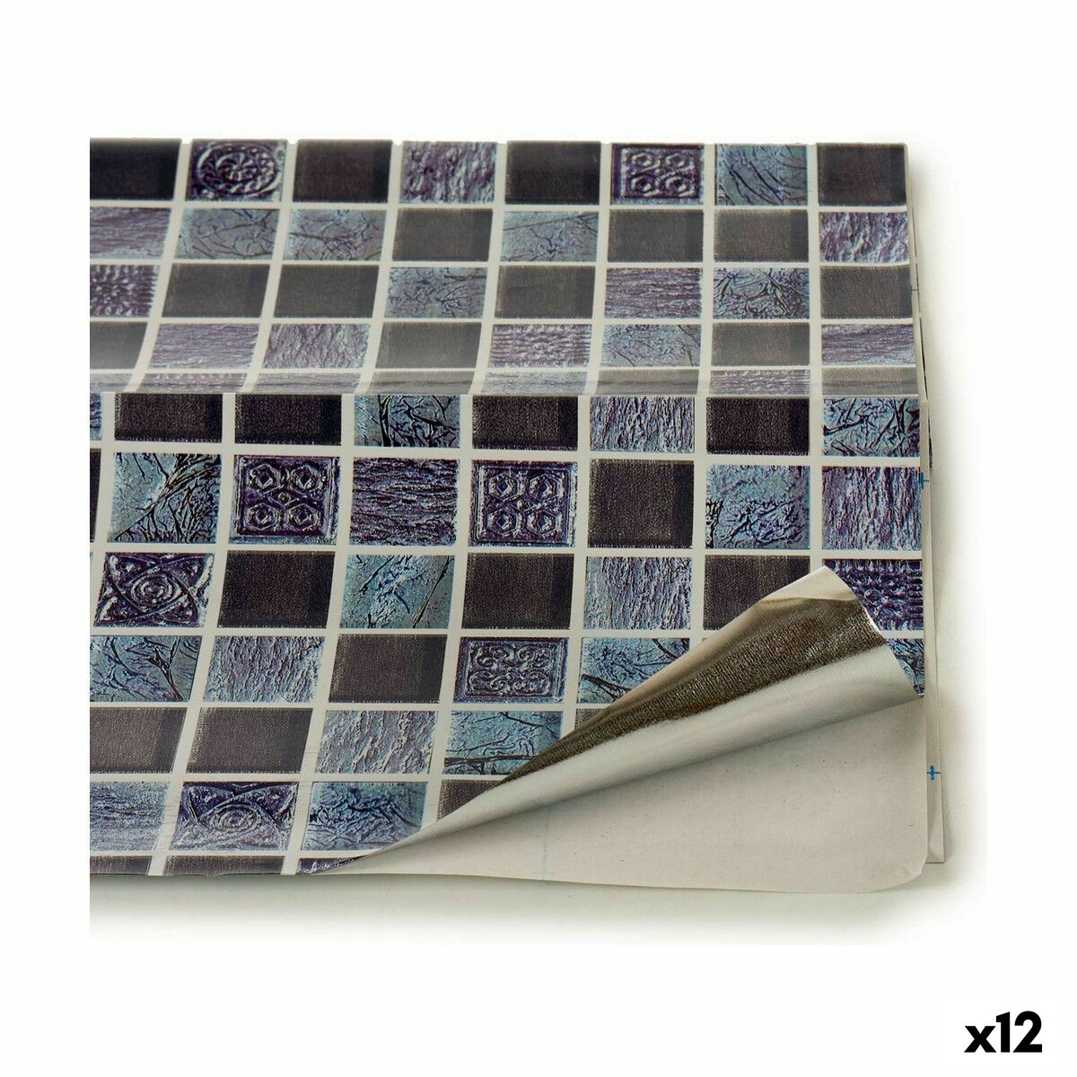 gummeret papir Kvadratov 60 x 90 x 1 cm 12 enheder