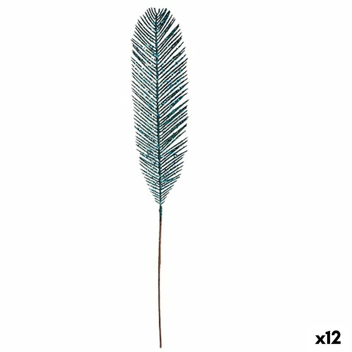 Julepynt Krist+ Blå 10 x 1 x 71 cm (12 enheder)