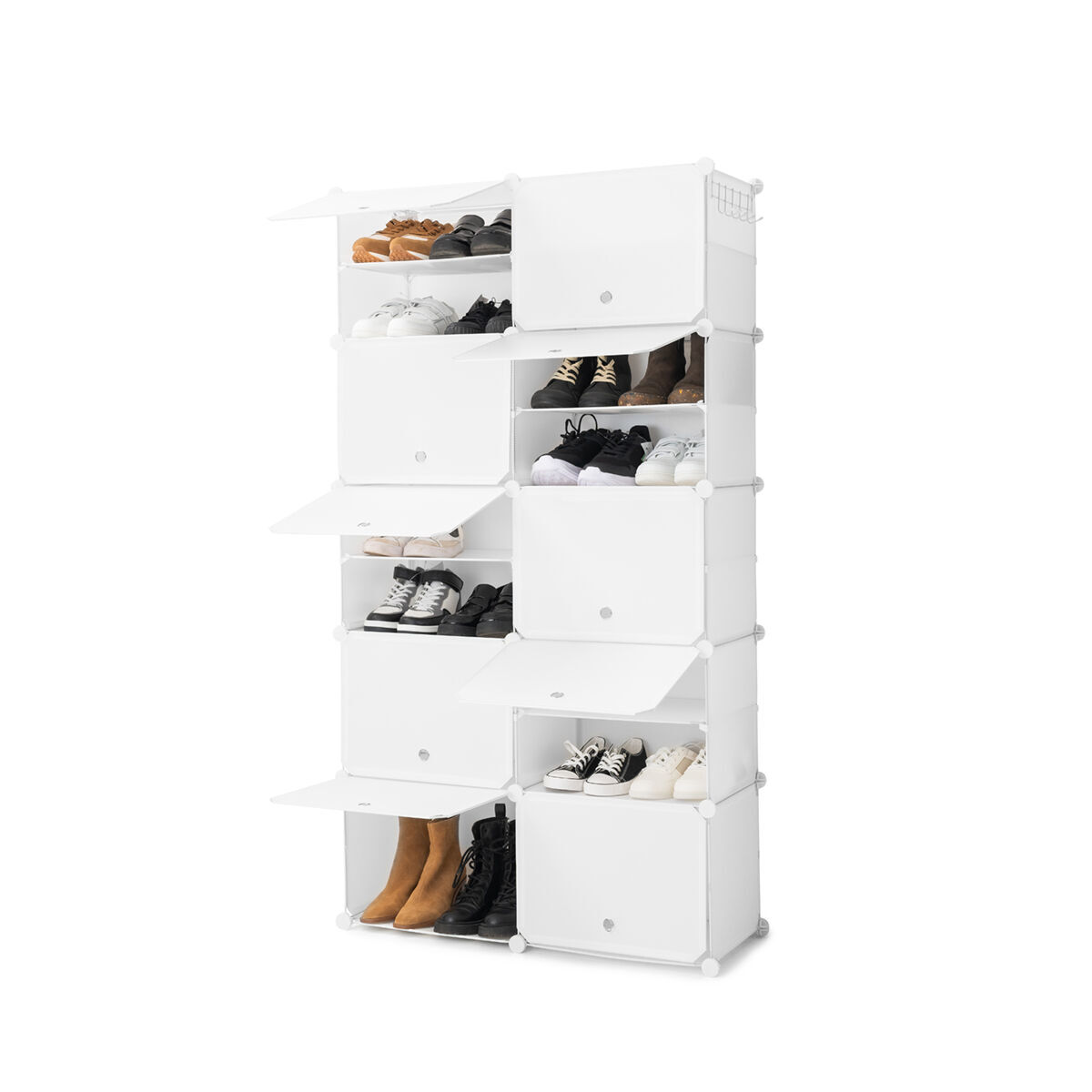 Bærbar, modulær skoholder InnovaGoods Levoun Hvid (Refurbished B)