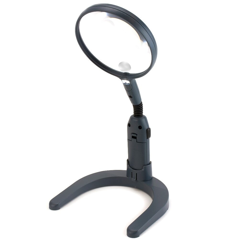 Carson Flexible Stand Magnifier with LED 2x110mm Carson Flexible Stand Magnifier with LED 2x110mm