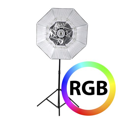 Falcon Eyes RGB LED Lamp RX-782 with Foldable Softbox 100 cm Falcon Eyes RGB LED Lamp RX-782 with Foldable Softbox 100 cm