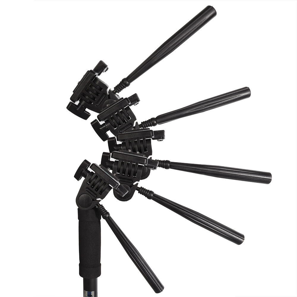 Falcon Eyes Monopod + 3-Way Head MP-3 4 Sections 178 cm 4