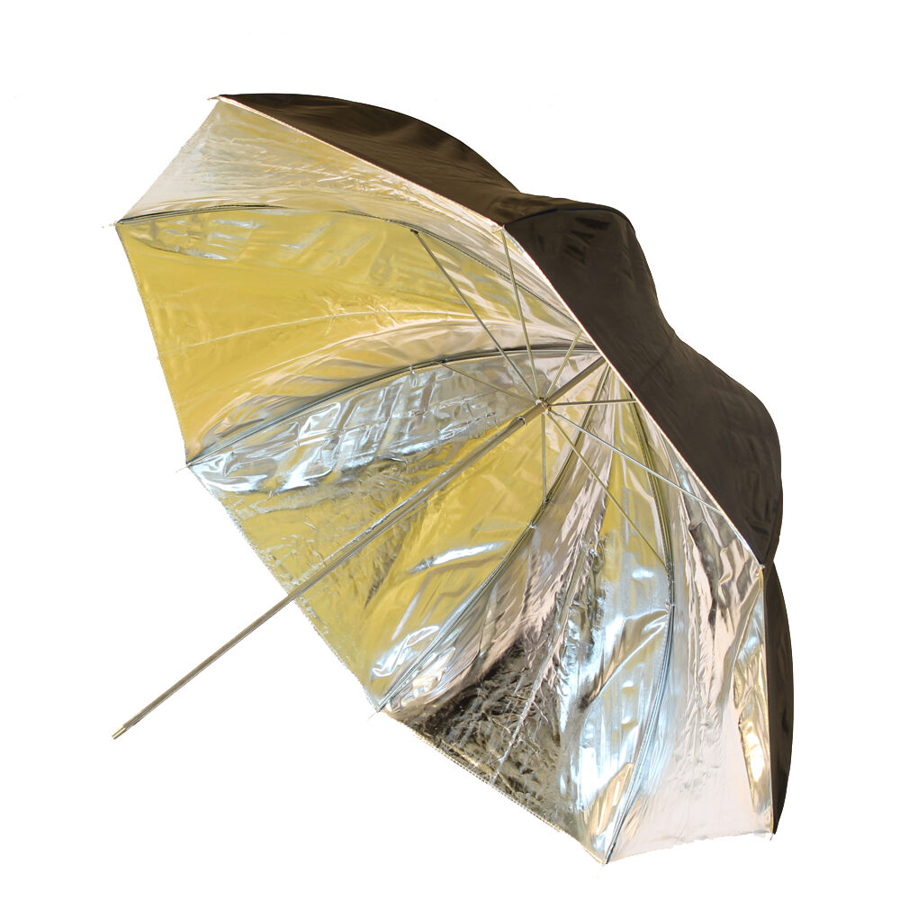 Falcon Eyes Umbrella UR-48SB1 Silver/Black 122 cm