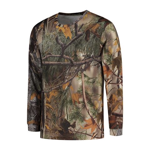 Stealth Gear T-shirt Long Sleeve Camo Forest Print size M 3
