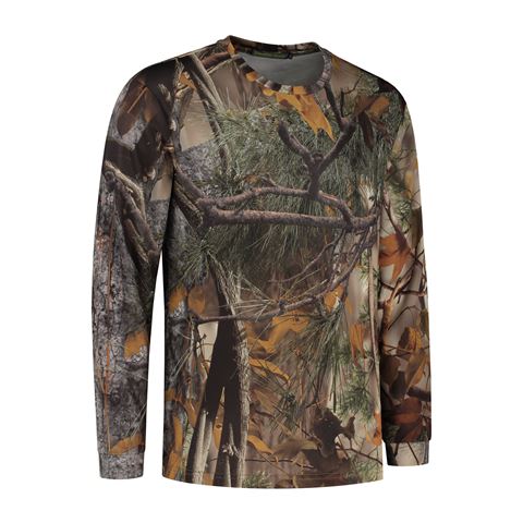 Stealth Gear T-shirt Long Sleeve Camo Forest Print size L 2